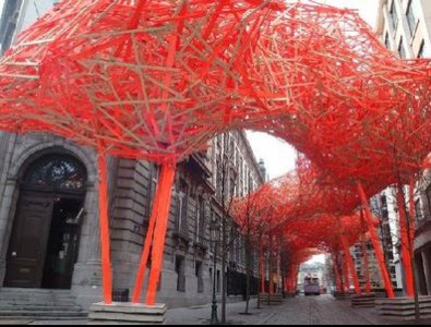 TEM - posts - ARTS le Parlement flamand & l'+ôuvre en bois The Sequence (2014 07 15) 2