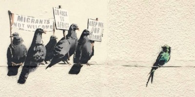 TEM - ARTS - Cette oeuvre de Banksy, jugée raciste, a été détruite 1