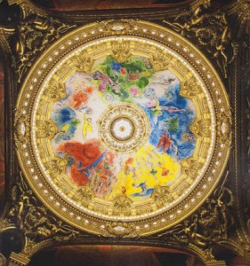 TEM  - Le plafond de Chagall à L'opéra 2