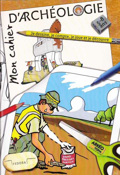 Mon Cahier d'Archéologie 5-8 ans