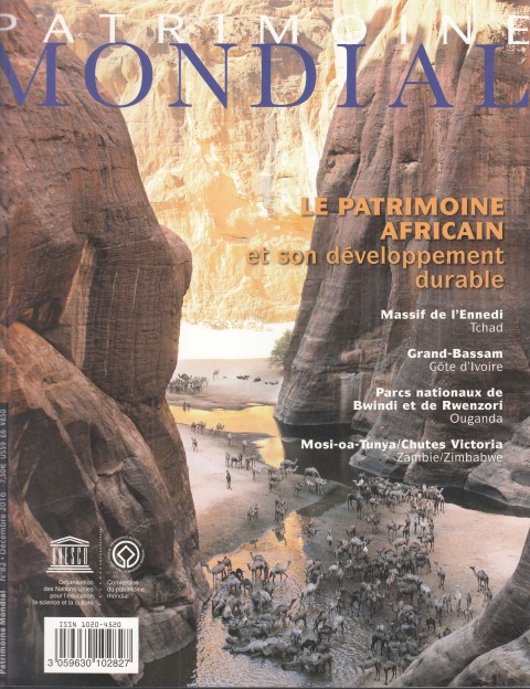 Patrimoine mondial Le patrimoine africain et son développement durable  N82