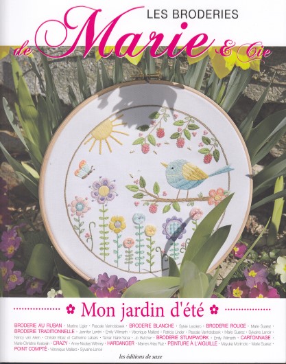 Mon jardin d'été - Les broderies de Marie & Cie