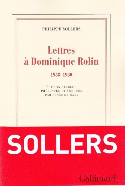 Lettres à Dominique Rolin (1958-1980)